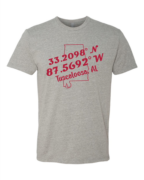 Tuscaloosa Coordinates | AL