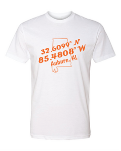Auburn Coordinates | AL