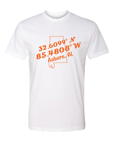 Auburn Coordinates | AL